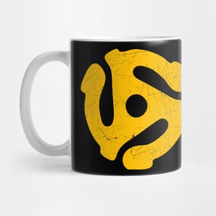 45 rpm adapter // Grunge Mug